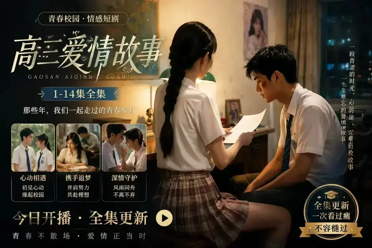 《B中爱情故事》AI短剧未删减完整版 - 误会篇高清4KHDR画质 - 百度网盘在线秒存资源下载