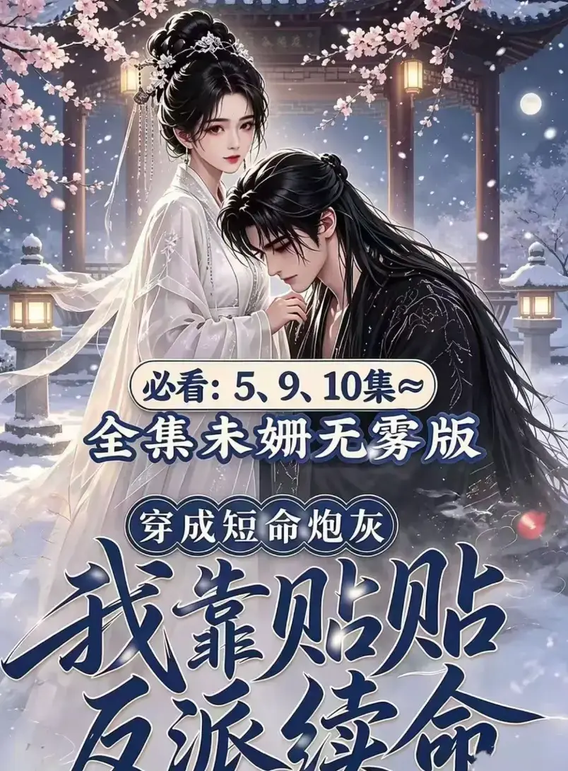 AI漫剧《穿成短命炮灰我靠贴贴反派续命》全集完整版-穿书超甜爽剧在线观看-无广告免费看高清资源